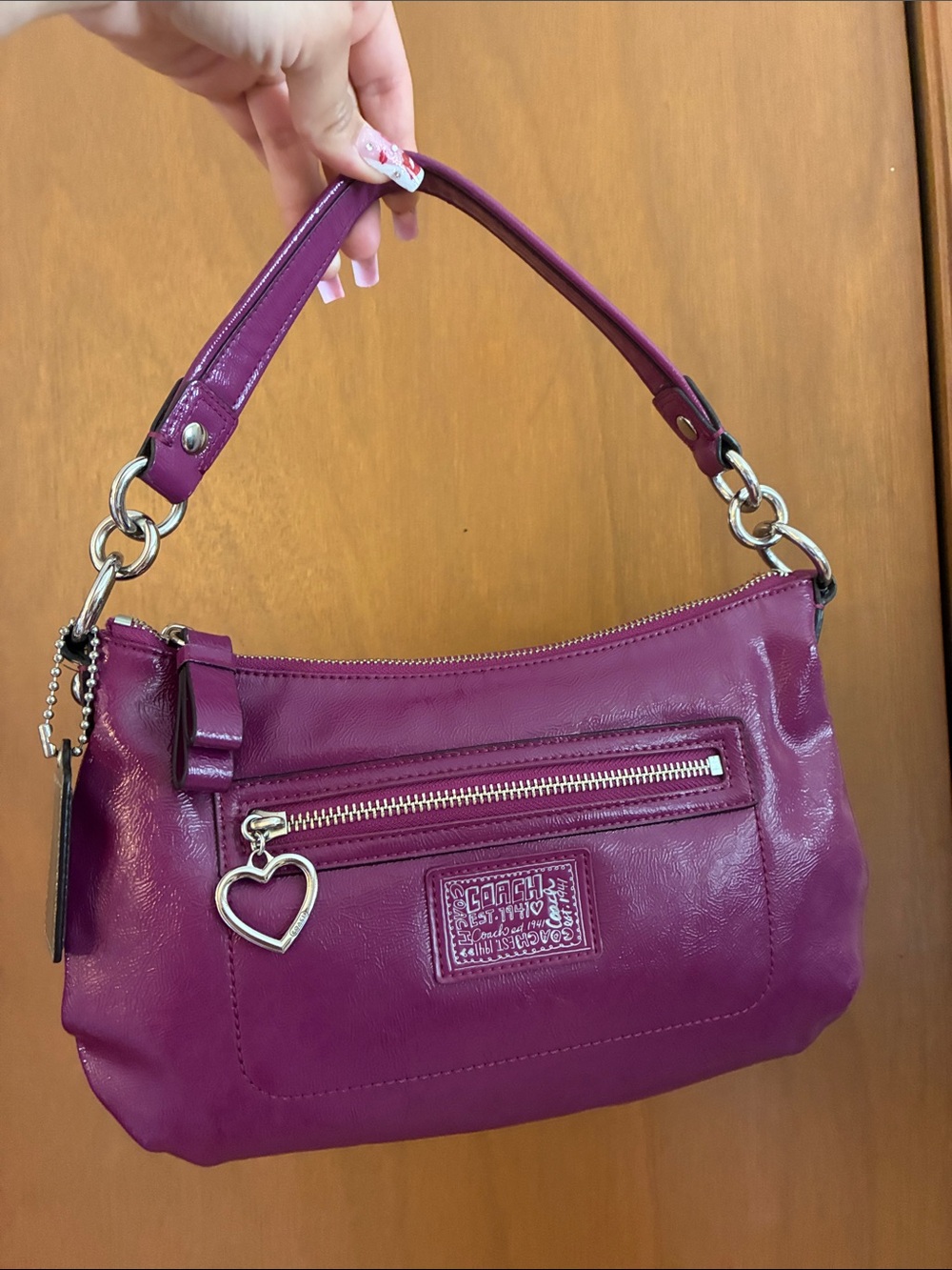 Coach Poppy shoulder bag 💜